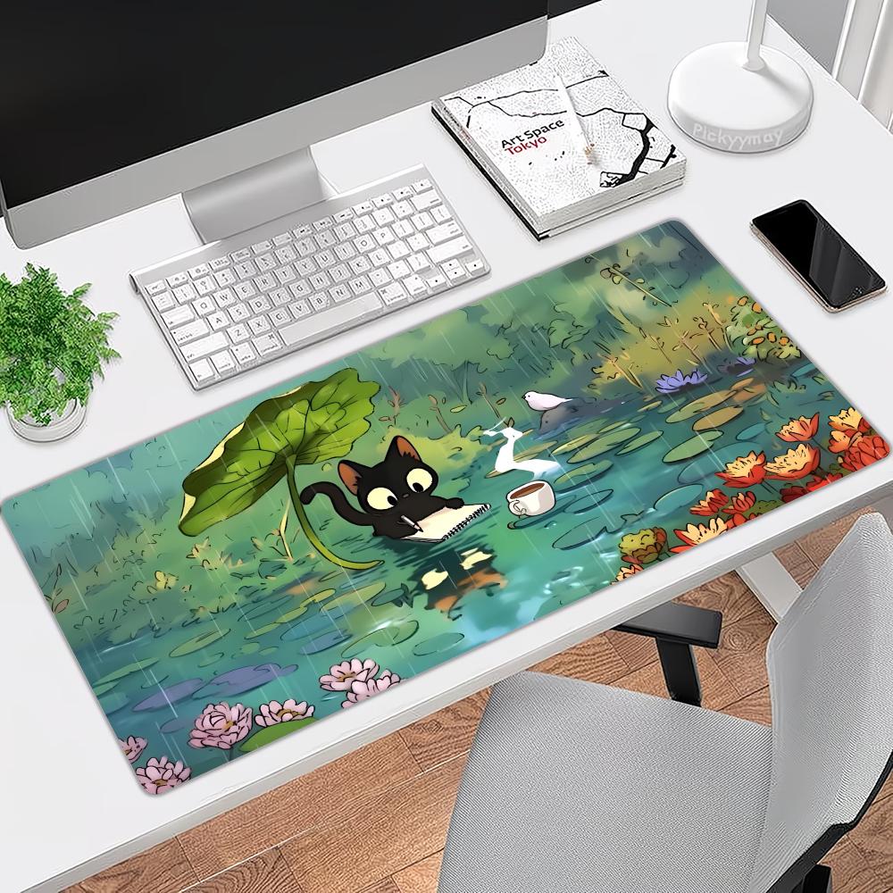 Pc Gaming Umbrella - Tapete de Escritório Kawaii com Gato