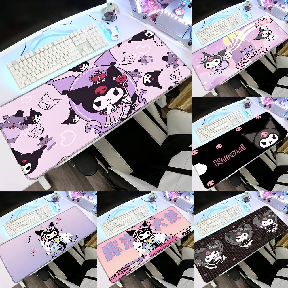 Pc Gaming Kuromi - Mouse Pad K-Kuromi Fofo de Borracha