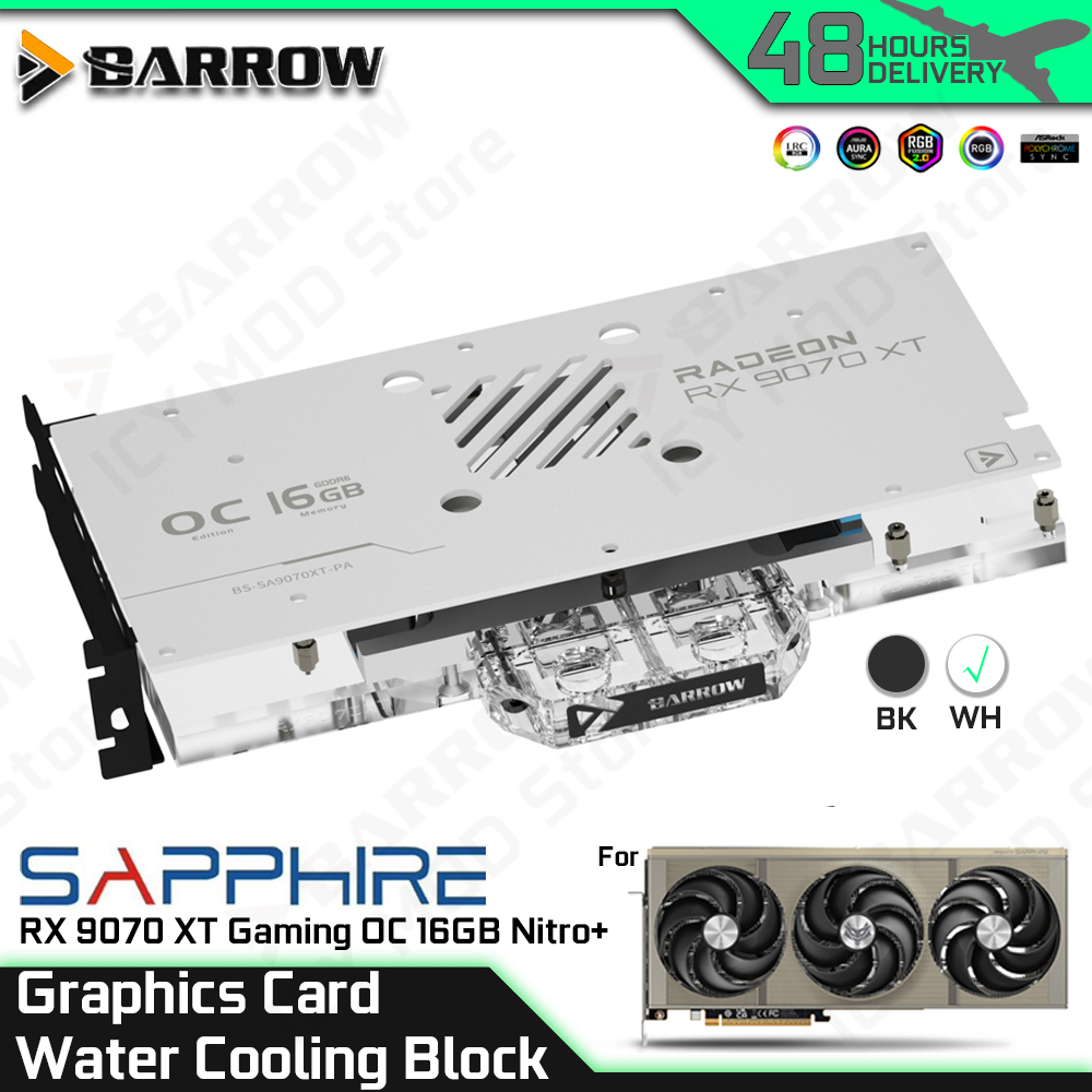 Pc Gaming Water Cooling - Bloco de resfriamento de água da