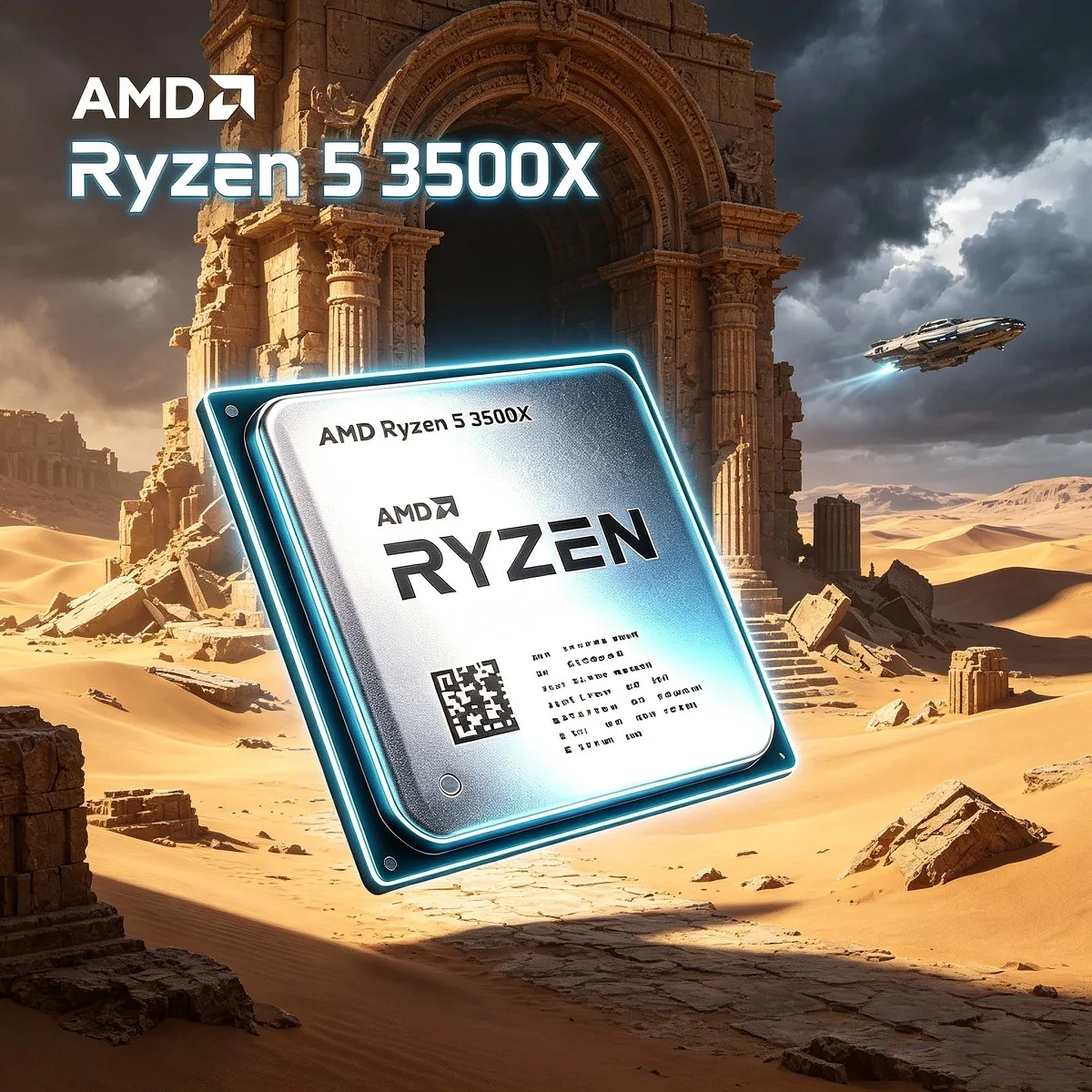 Amd Cpu Ryzen 5 - Processador de Jogos para Desktop AMD
