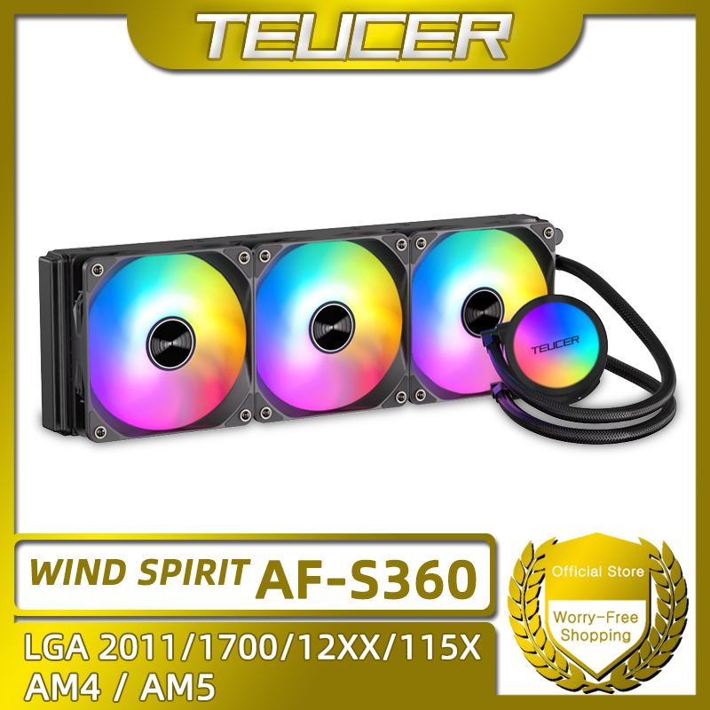 Pc Water Cooling - Teucer AF-S360 cpu refrigerador de água