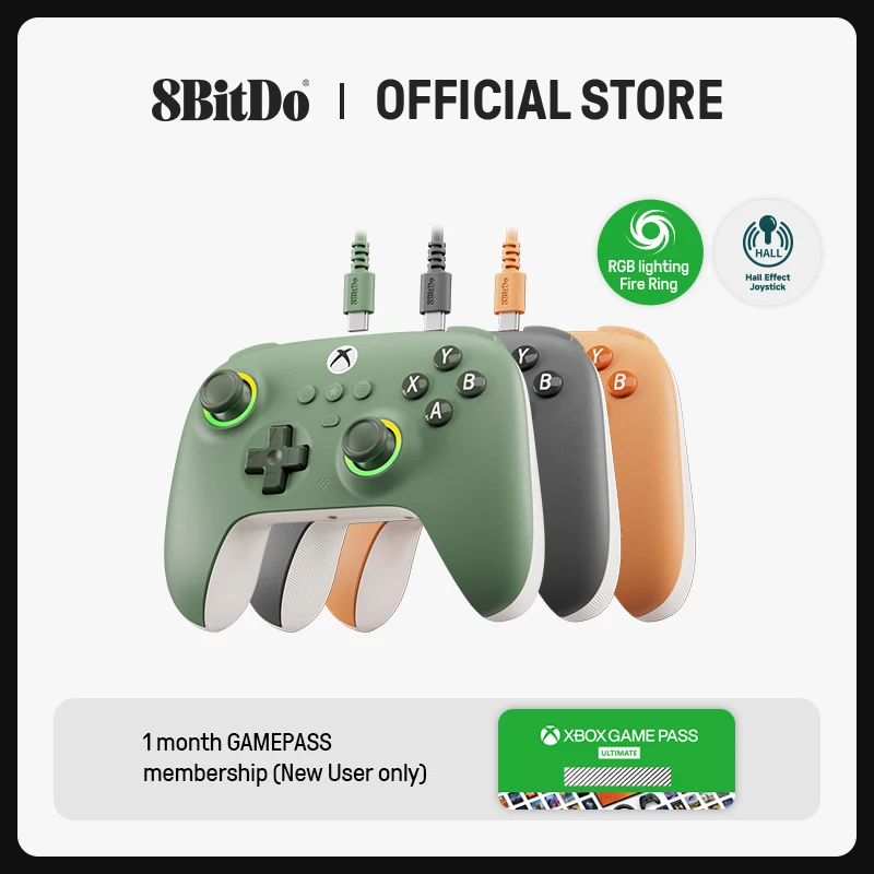 Pc Gaming Xbox - Controlador de jogos com fio 8BitDo