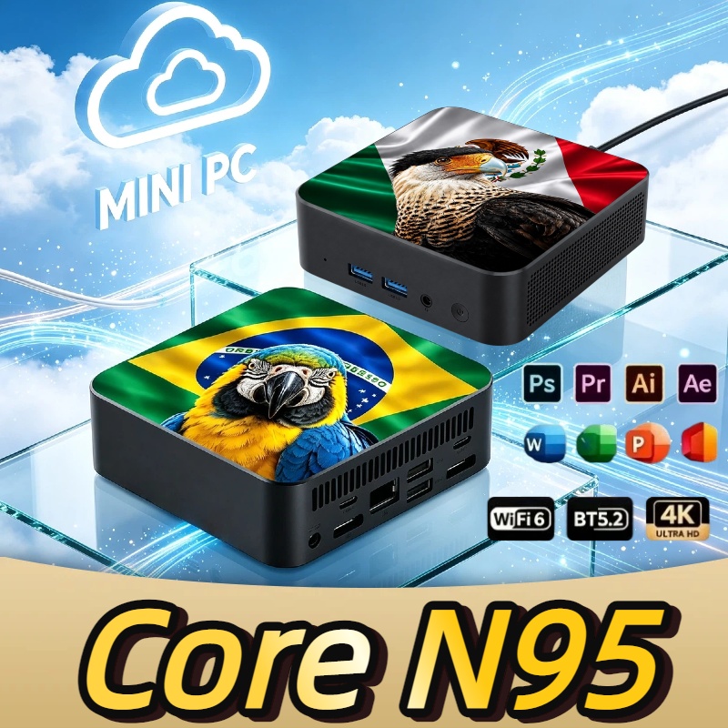 Pc Gaming Ddr4 - Novo Mini PC Compacto de Alto