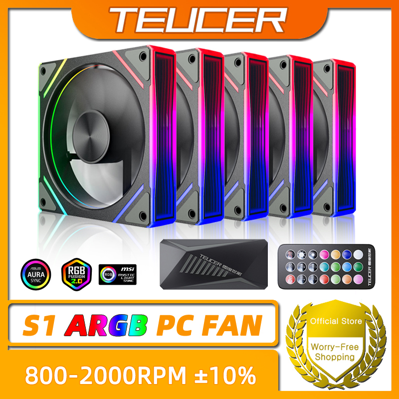 Pc Water Cooling - Kit de Ventiladores TEUCER Prism S1