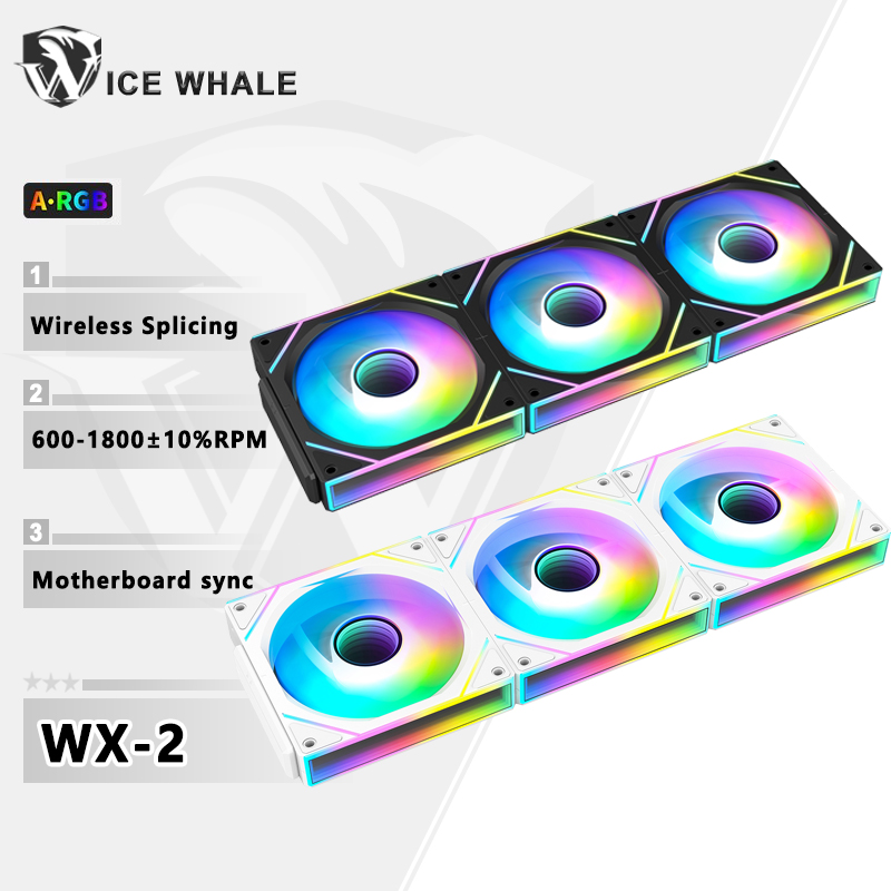 Pc Water Cooling - Baleia de gelo WX-2 fio-emmenda caso