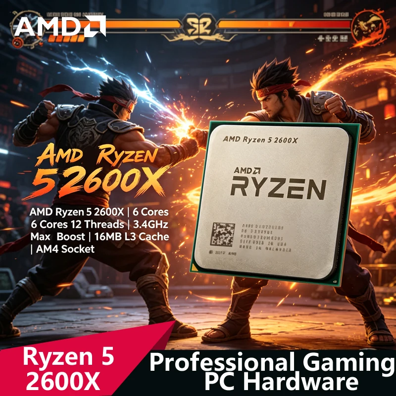 Amd Cpu Ryzen 5 - Processador AMD Ryzen 5 2600X AM4