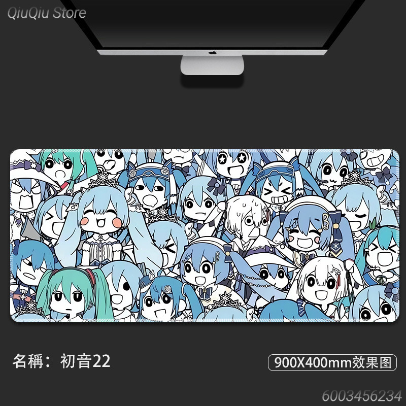 Mouse Pad de Anime Hatsune Mik - Pc Gaming Hatsune Miku avaliação e preço