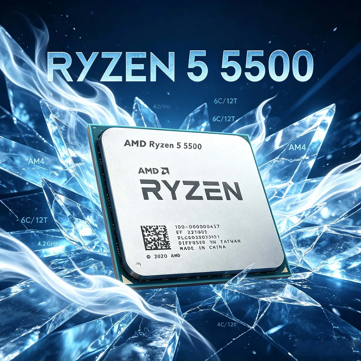 Processador AMD Ryzen 5 5500 R - Amd Cpu Ryzen 5 avaliação e preço