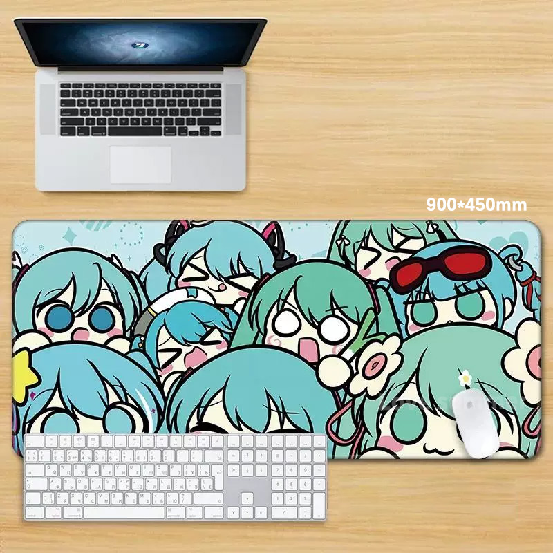 Mouse Pad Gamer de Anime para  - Pc Gaming Hatsune Miku avaliação e preço