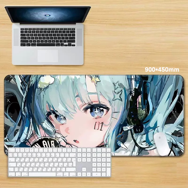 Mouse Pad Gamer de Anime para  - Pc Gaming Hatsune Miku avaliação e preço
