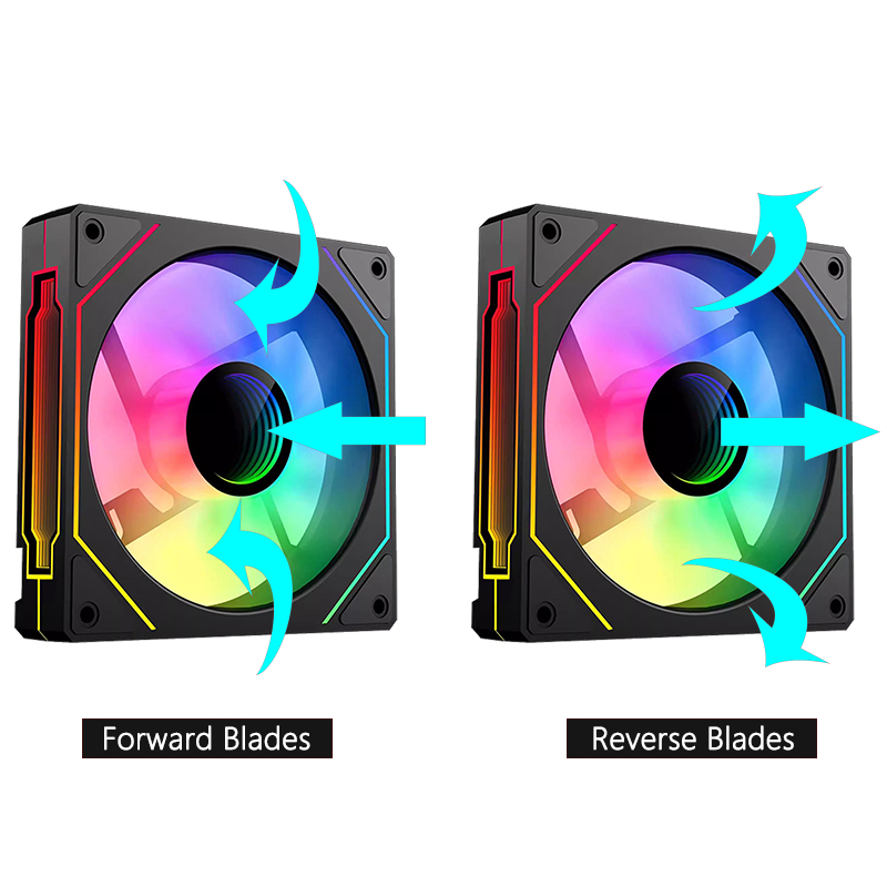 JUMPEAK-MS120 mm Ventilador Ca - Pc Water Cooling avaliação e preço