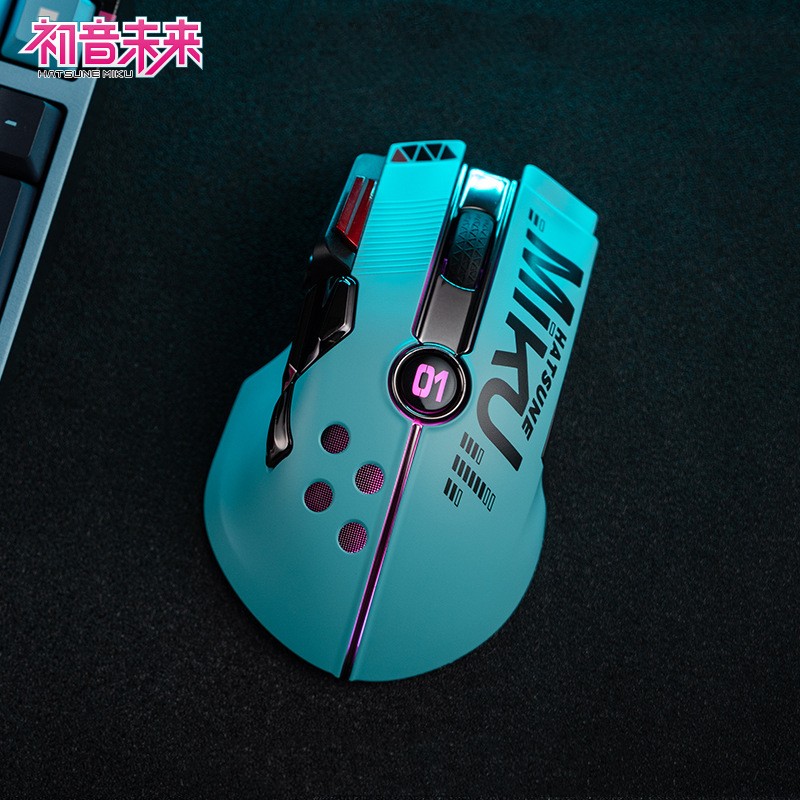 Hatsune Miku Wireless Gaming M - Pc Gaming Hatsune Miku avaliação e preço