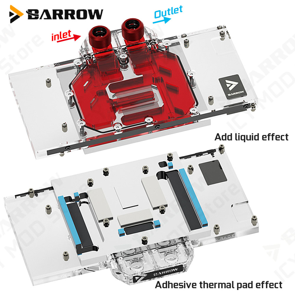 Bloco de resfriamento de água  - Pc Gaming Water Cooling avaliação e preço