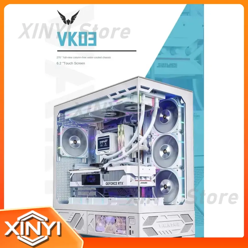 Gabinete Gamer Valkyrie VK03 B - Pc Gaming Water Cooling avaliação e preço