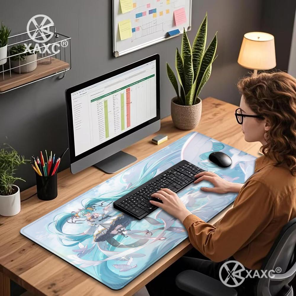 Grande Mouse Pad Kawaii para J - Pc Gaming Hatsune Miku avaliação e preço