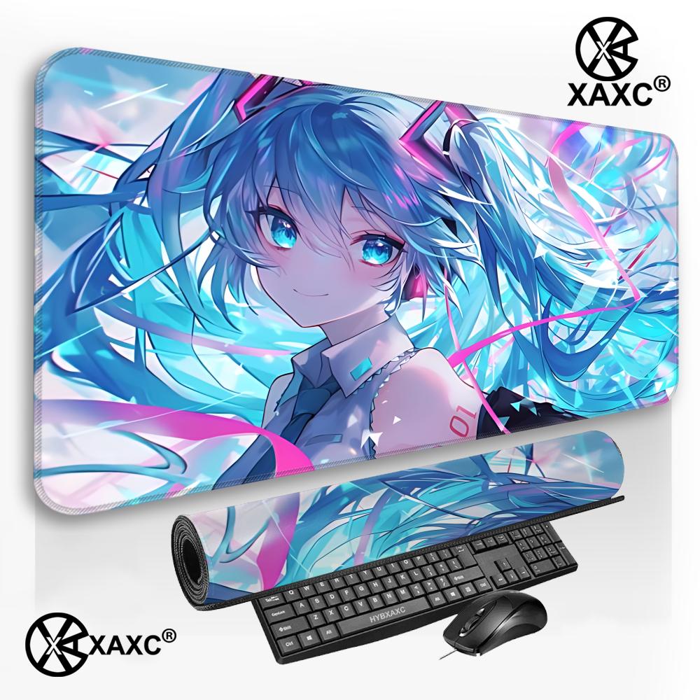 Grande Mouse Pad Kawaii para J - Pc Gaming Hatsune Miku avaliação e preço