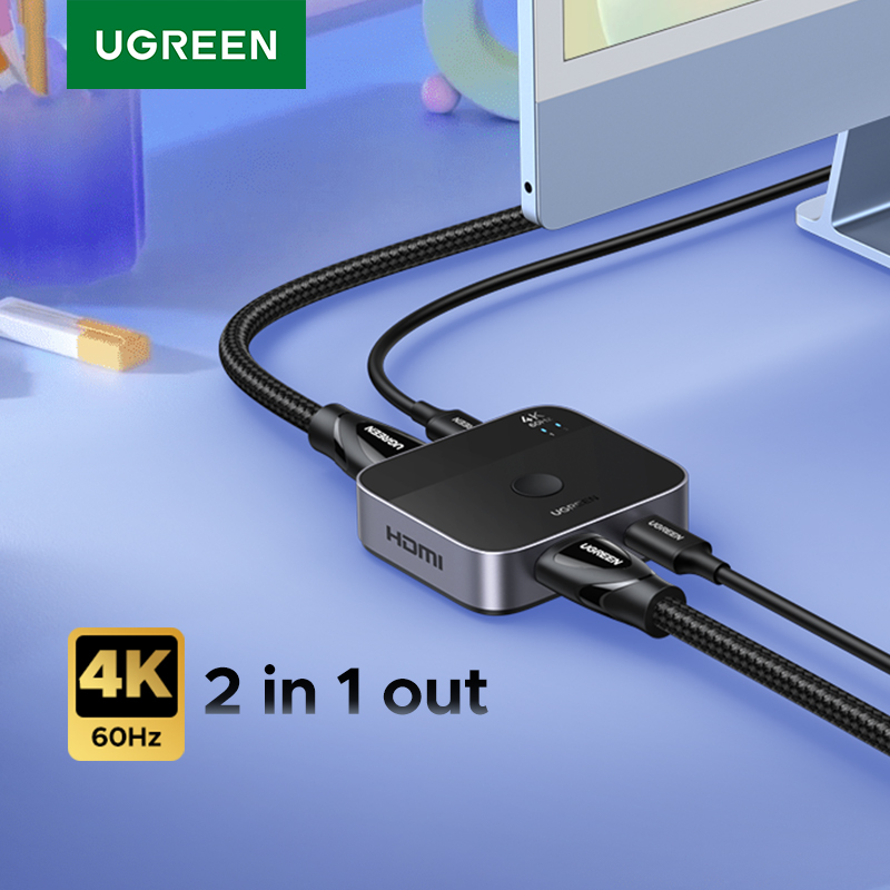 UGREEN HDMI USB C Switch 2 Ent - Pc Zotac Gaming avaliação e preço