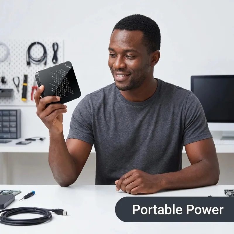 Novo Mini PC Plus 2026 Intel C - Pc Gaming Setup avaliação e preço