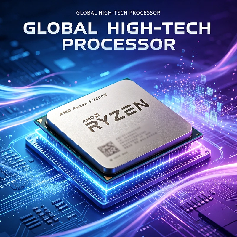 Processador AMD Ryzen 5 2600X  - Amd Cpu Ryzen 5 avaliação e preço