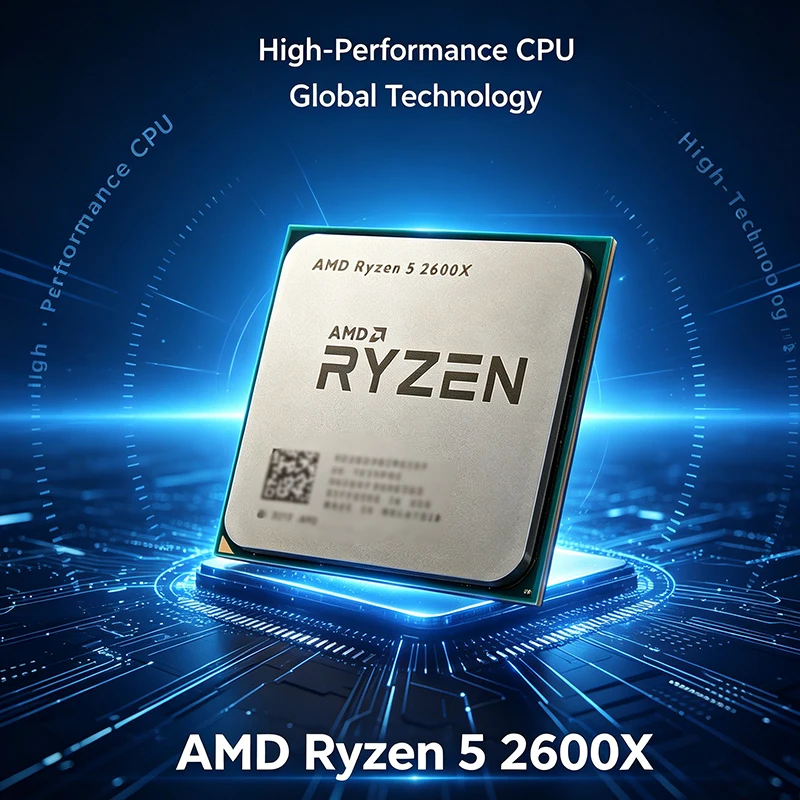 Processador AMD Ryzen 5 2600X  - Amd Cpu Ryzen 5 avaliação e preço
