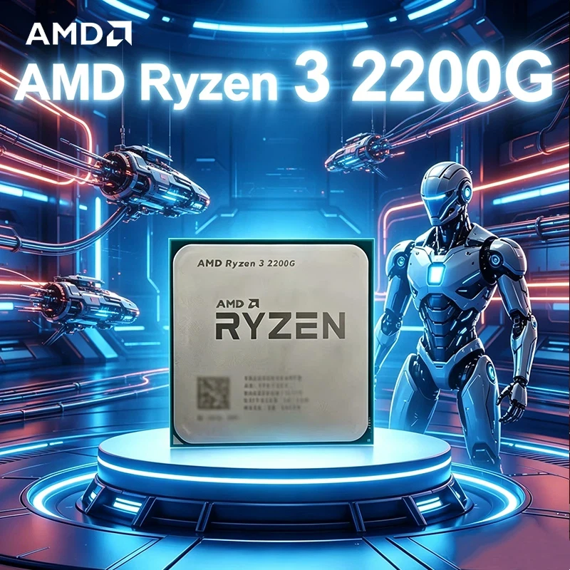 Processador AMD Ryzen 3 2200G  - Amd Cpu Ryzen 5 avaliação e preço