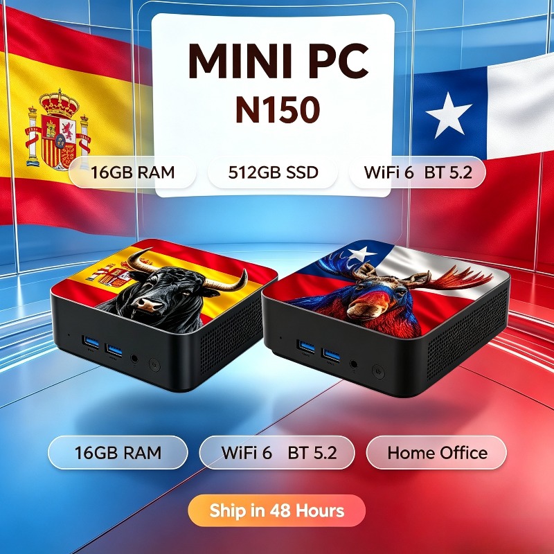 Mini PC Gamer Portátil Intel C - Pc Gaming Ddr4 avaliação e preço